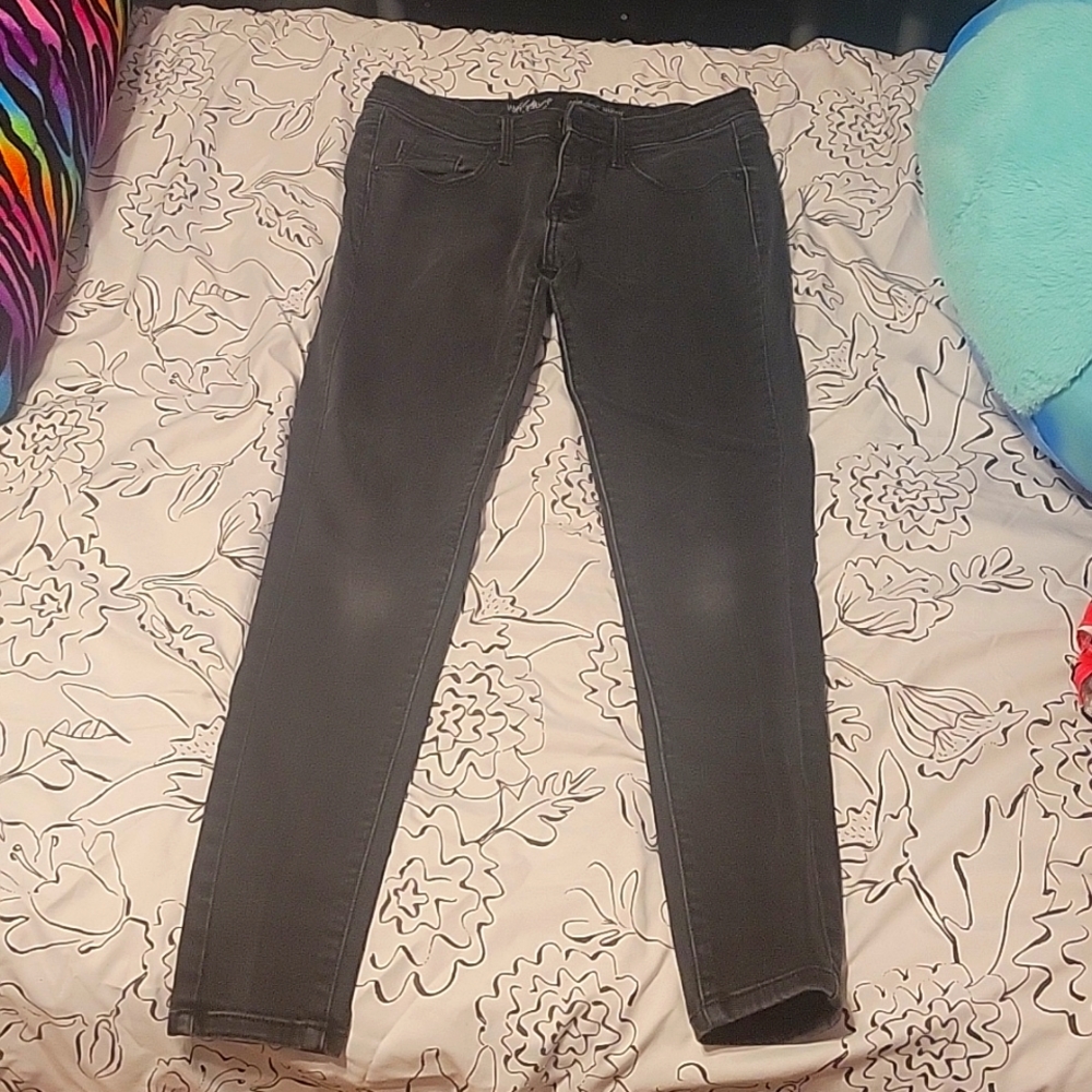 Faded black skinny jeans 00/S
